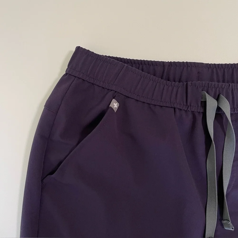 Figs Tansen Jogger Scrub Pants Limited Edition Purple Shadow Small Short